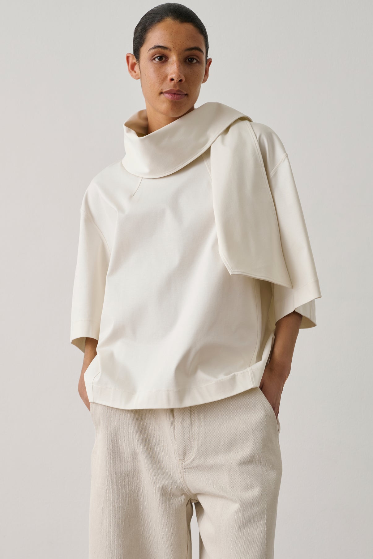 Tee-Shirt Helena - Blanc - Coton - Femme vue 1