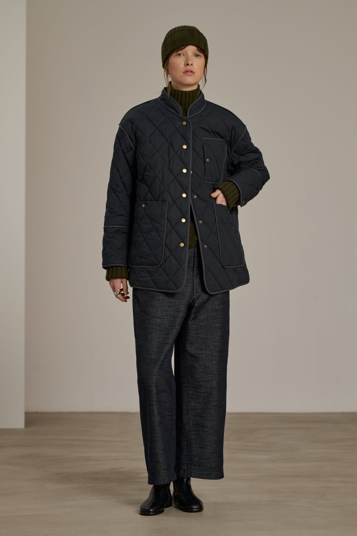 BELFAST GREY COAT vue 3